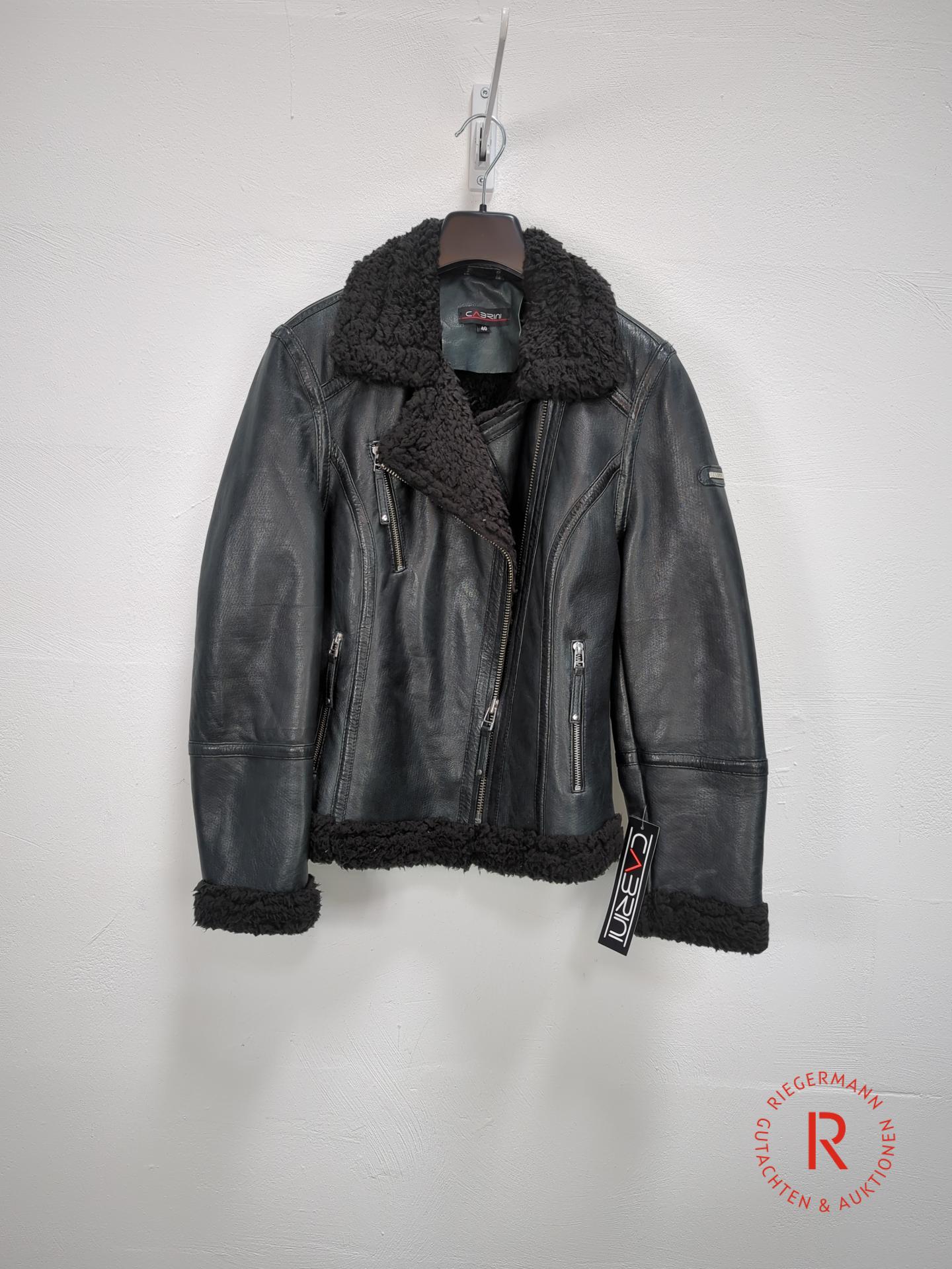 DAMEN LEDERJACKE GRÖSSE 40